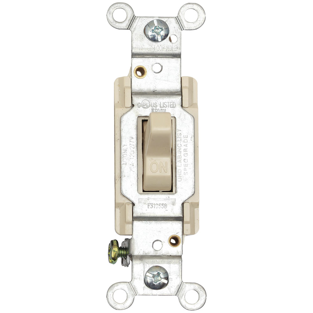 Interruptor Doble EAGLE Línea Plata 1004 – Grupo Famaco